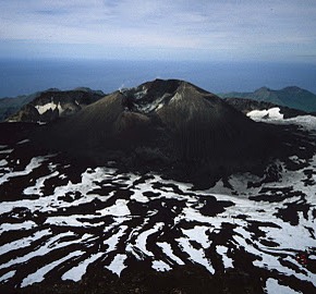 Akutan Volcano is one of the more active volcanos in Alaksa