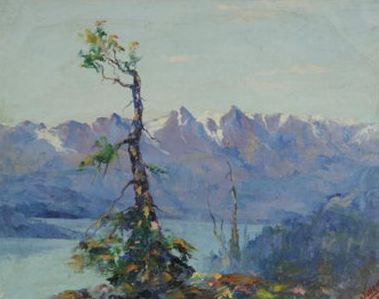 Jules Dahlager alsaka nature painting
