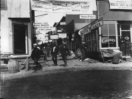Edwin Tappan Adney photograph of the klondike gold rush