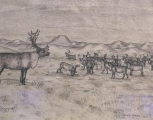 George Aden Ahgupuk eskimo artwork