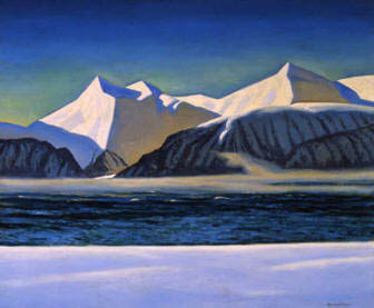 Rockwell Kent Alaska painting
