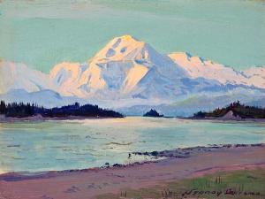 Sydeny Laurence landscape painting of Mt. McKinley